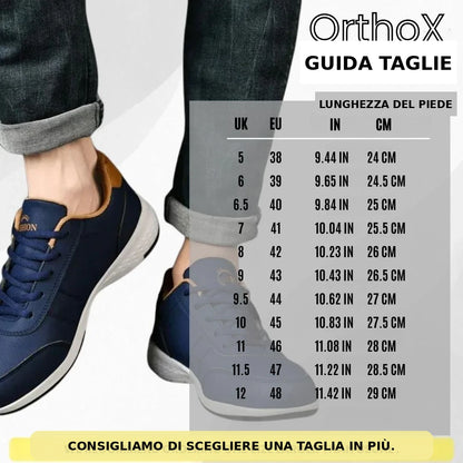 2 PAIA AL PREZZO DI 1 — Scarpe Ortopediche da Camminata OrthoX